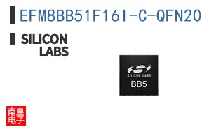 EFM8BB51F16I-C-QFN20