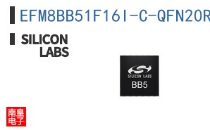 EFM8BB51F16I-C-QFN20R